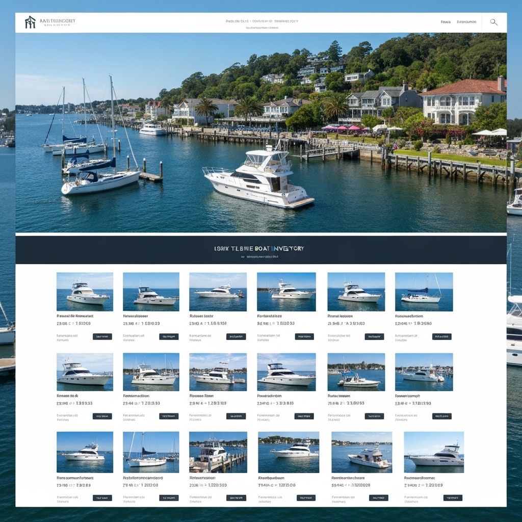 Lakeside Marina Website